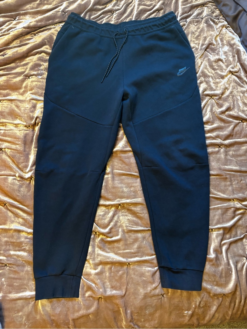 Nike Mens Black Nike Tech Sweatpants